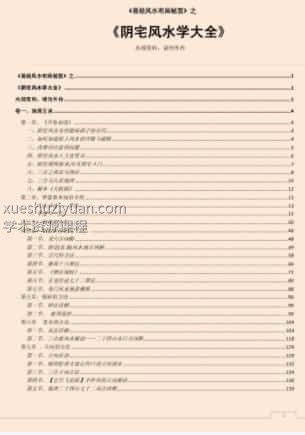 易经风水布局秘笈之《阴宅风水学大全》插图 易经风水布局秘笈之《阴宅风水学大全》插图