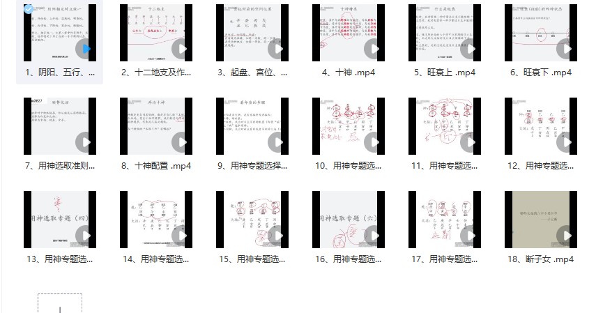 红林老师滴天髓17+子平八字20集插图1